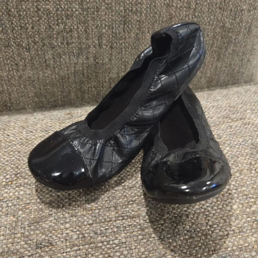 The Children's Place Black‎ Quilted Ballet Flats